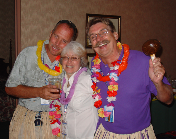 Scott Currier, Marion Chard and Ray West